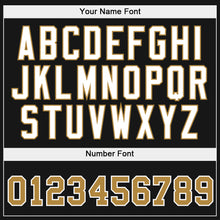 Load image into Gallery viewer, Custom Stitched Gray Old Gold-Black Split Fashion Sports Pullover Sweatshirt Hoodie