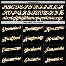 Load image into Gallery viewer, Custom Stitched Gray Old Gold-Black Split Fashion Sports Pullover Sweatshirt Hoodie