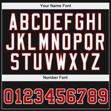 Load image into Gallery viewer, Custom Stitched Gray Red-Black Split Fashion Sports Pullover Sweatshirt Hoodie