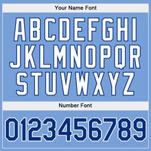 Load image into Gallery viewer, Custom Stitched Gold Royal-Light Blue Split Fashion Sports Pullover Sweatshirt Hoodie