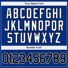 Load image into Gallery viewer, Custom Stitched Gold Black-Royal Split Fashion Sports Pullover Sweatshirt Hoodie