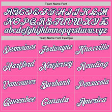 Load image into Gallery viewer, Custom Stitched Light Blue Black-Pink Split Fashion Sports Pullover Sweatshirt Hoodie