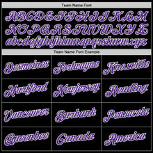 Load image into Gallery viewer, Custom Stitched Gold Purple-Black Split Fashion Sports Pullover Sweatshirt Hoodie