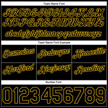 Load image into Gallery viewer, Custom White Black-Gold Authentic Throwback Split Fashion Basketball Shorts