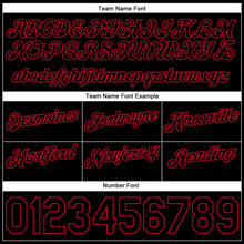 Load image into Gallery viewer, Custom White Black-Red Authentic Throwback Split Fashion Basketball Shorts