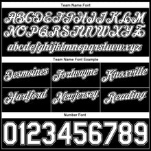 Load image into Gallery viewer, Custom Black White-Gray Authentic Throwback Split Fashion Basketball Shorts