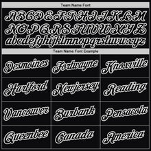 Load image into Gallery viewer, Custom Stitched White Black Split Fashion Sports Pullover Sweatshirt Hoodie