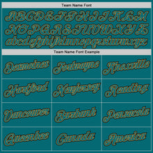 Load image into Gallery viewer, Custom Stitched White Aqua-Old Gold Split Fashion Sports Pullover Sweatshirt Hoodie