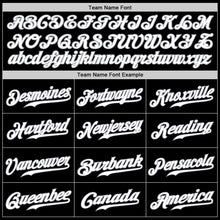 Load image into Gallery viewer, Custom Black Gray-Teal Authentic Split Fashion Baseball Jersey