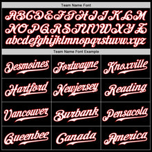 Load image into Gallery viewer, Custom Black White-Purple Authentic Split Fashion Baseball Jersey