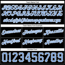 Load image into Gallery viewer, Custom Pink Light Blue-Black Authentic Throwback Split Fashion Basketball Shorts