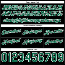 Load image into Gallery viewer, Custom Gray Kelly Green-Black Authentic Throwback Split Fashion Basketball Shorts