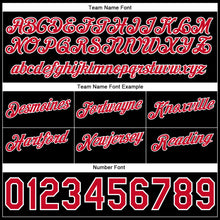 Load image into Gallery viewer, Custom Royal Red-Black Authentic Throwback Split Fashion Basketball Shorts