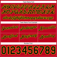 Load image into Gallery viewer, Custom White Black-Red Authentic Throwback Split Fashion Basketball Shorts