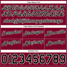 Load image into Gallery viewer, Custom Gray Black-Maroon Authentic Throwback Split Fashion Basketball Shorts