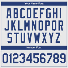 Load image into Gallery viewer, Custom White Royal-Red Authentic Baseball Jersey