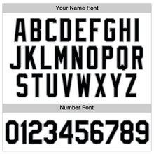 Load image into Gallery viewer, Custom White Black Pinstripe Black-Gray Authentic Baseball Jersey