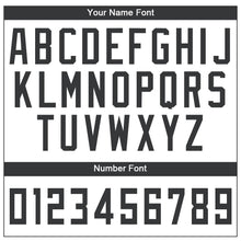 Load image into Gallery viewer, Custom White Black Round Neck Suit Basketball Jersey - Fcustom