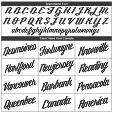 Load image into Gallery viewer, Custom White Black Round Neck Suit Basketball Jersey - Fcustom