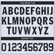 Load image into Gallery viewer, Custom White Black V-Neck Basketball Jersey - Fcustom