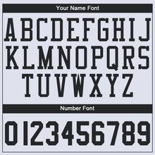 Load image into Gallery viewer, Custom White Black Round Neck Suit Basketball Jersey - Fcustom