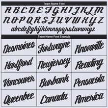 Load image into Gallery viewer, Custom White Black V-Neck Basketball Jersey - Fcustom