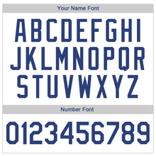 Load image into Gallery viewer, Custom White Royal-Red Round Neck Rib-Knit Basketball Jersey