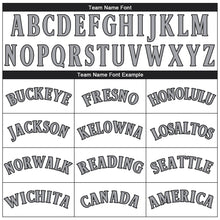 Load image into Gallery viewer, Custom White Black-Gray Performance T-Shirt