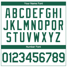 Load image into Gallery viewer, Custom White Kelly Green-Gray Performance T-Shirt