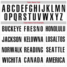 Load image into Gallery viewer, Custom White Black-Red Authentic Throwback Rib-Knit Baseball Jersey Shirt