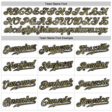 Load image into Gallery viewer, Custom White Camo-Black Authentic Baseball Jersey