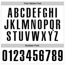 Load image into Gallery viewer, Custom White Black Authentic Throwback Basketball Jersey