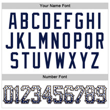 Load image into Gallery viewer, Custom White Navy-Old Gold Authentic Drift Fashion Baseball Jersey