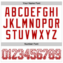 Load image into Gallery viewer, Custom White Red-Gray Authentic Drift Fashion Baseball Jersey