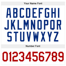 Load image into Gallery viewer, Custom Stitched White Royal-Red Sports Pullover Sweatshirt Hoodie