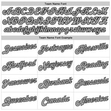 Load image into Gallery viewer, Custom White Purple Pinstripe Black-Gray Authentic Basketball Jersey