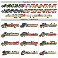 Load image into Gallery viewer, Custom White Vintage USA Flag-Black Mesh Authentic Football Jersey