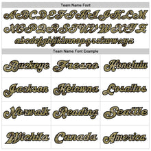 Load image into Gallery viewer, Custom White Camo-Black Mesh Authentic Football Jersey