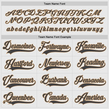 Load image into Gallery viewer, Custom White Steel Gray-Old Gold Hockey Jersey