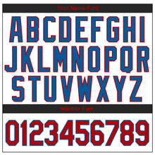 Load image into Gallery viewer, Custom Stitched White Red-Blue 3D American Flag Fashion Sports Pullover Sweatshirt Hoodie