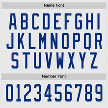 Load image into Gallery viewer, Custom White Royal Hockey Jersey