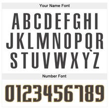 Load image into Gallery viewer, Custom Stitched White Steel Gray-Old Gold Sports Pullover Sweatshirt Hoodie