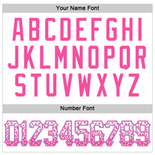 Load image into Gallery viewer, Custom White Pink-Light Blue Authentic Drift Fashion Baseball Jersey