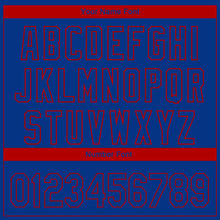 Load image into Gallery viewer, Custom Royal Red 3D Philadelphia City Edition Fade Fashion Authentic Baseball Jersey
