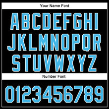 Load image into Gallery viewer, Custom White Sky Blue 3D Pattern Design Rave Psychedelic Authentic Baseball Jersey
