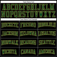 Load image into Gallery viewer, Custom Stitched Black Green-Old Gold 3D Pattern Design Gradient Square Shape Sports Pullover Sweatshirt Hoodie

