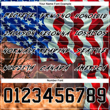 Load image into Gallery viewer, Custom Black White 3D American Flag And Deer Hunting Sports Pullover Sweatshirt Hoodie
