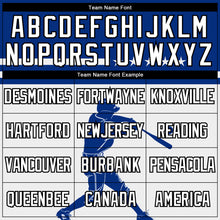 Load image into Gallery viewer, Custom White Royal-Black 3D Honduras Honduran Flag Sports Pullover Sweatshirt Hoodie
