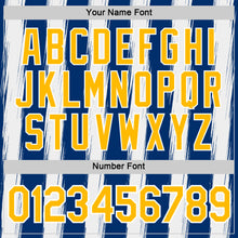 Load image into Gallery viewer, Custom US Navy Blue Gold-White 3D Esports Performance T-Shirt
