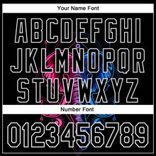 Load image into Gallery viewer, Custom Black White 3D Pattern Design Rave Psychedelic Elephant Authentic Baseball Jersey
